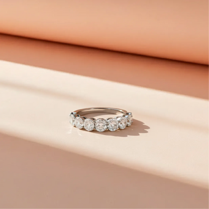 3 ct Round Diamond Half-Eternity