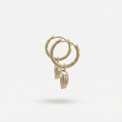 Marquise Bezel Drop Earrings