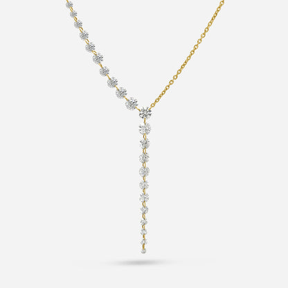 Floating Y-Necklace
