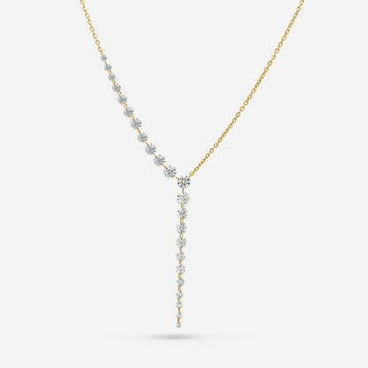 Floating Y-Necklace
