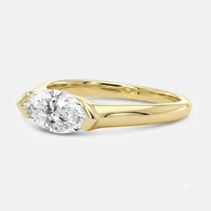 0.75CT Marquise East/West Solitaire