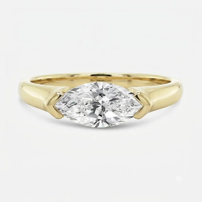 0.75CT Marquise East/West Solitaire