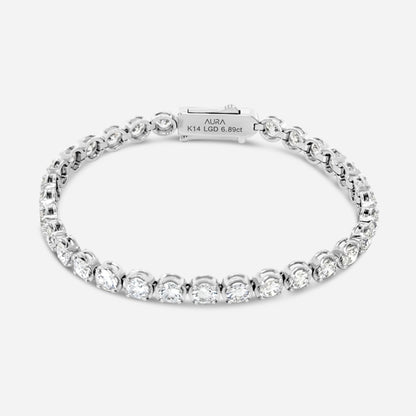 4.87ct Classic Diamond Tennis Bracelet