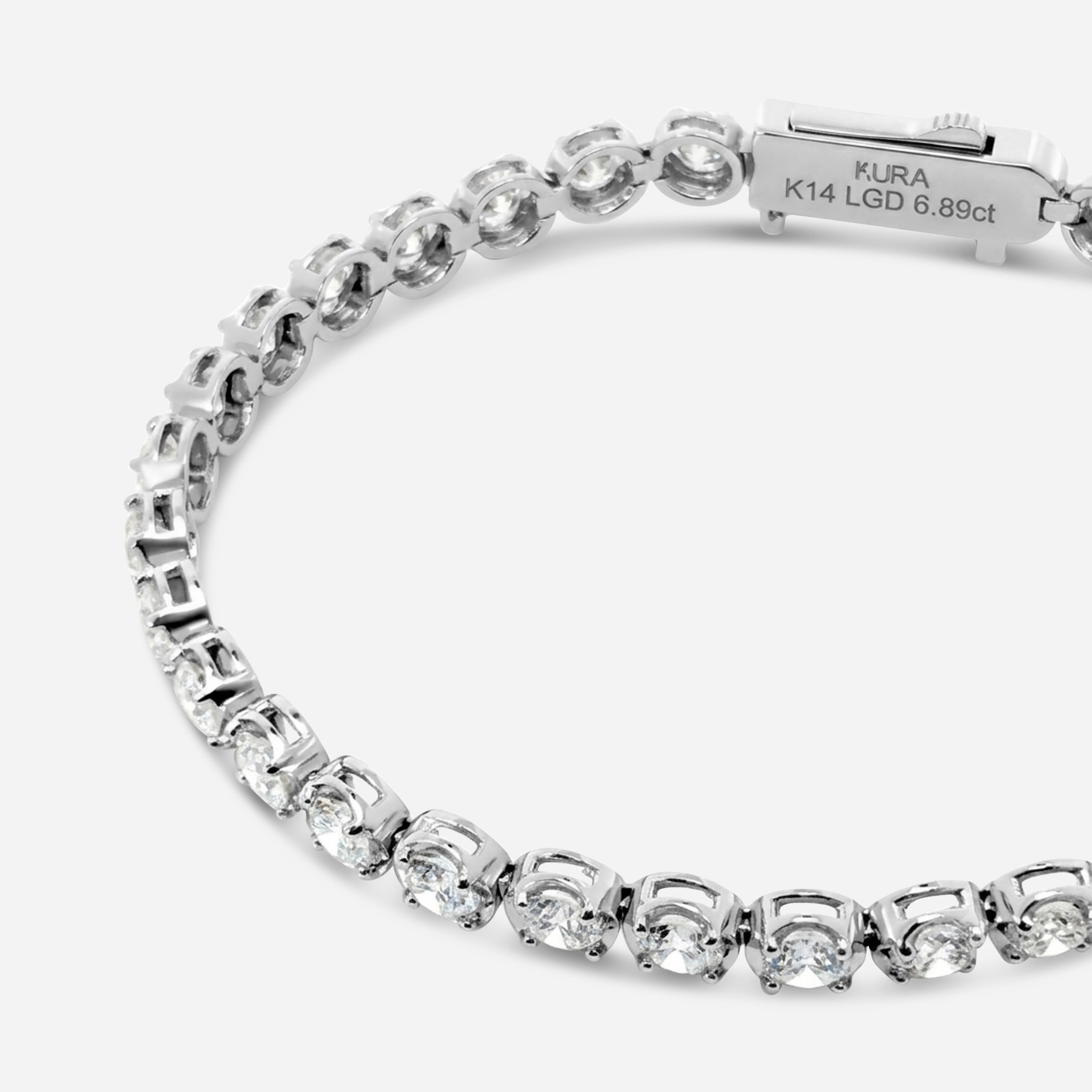 5.7ct Classic Diamond Tennis Bracelet