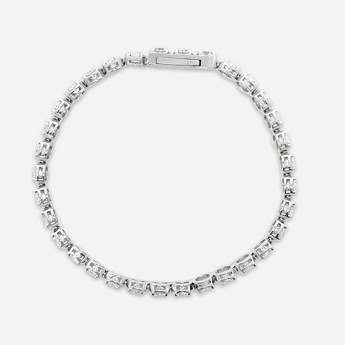 4.87ct classic diamond tennis bracelet