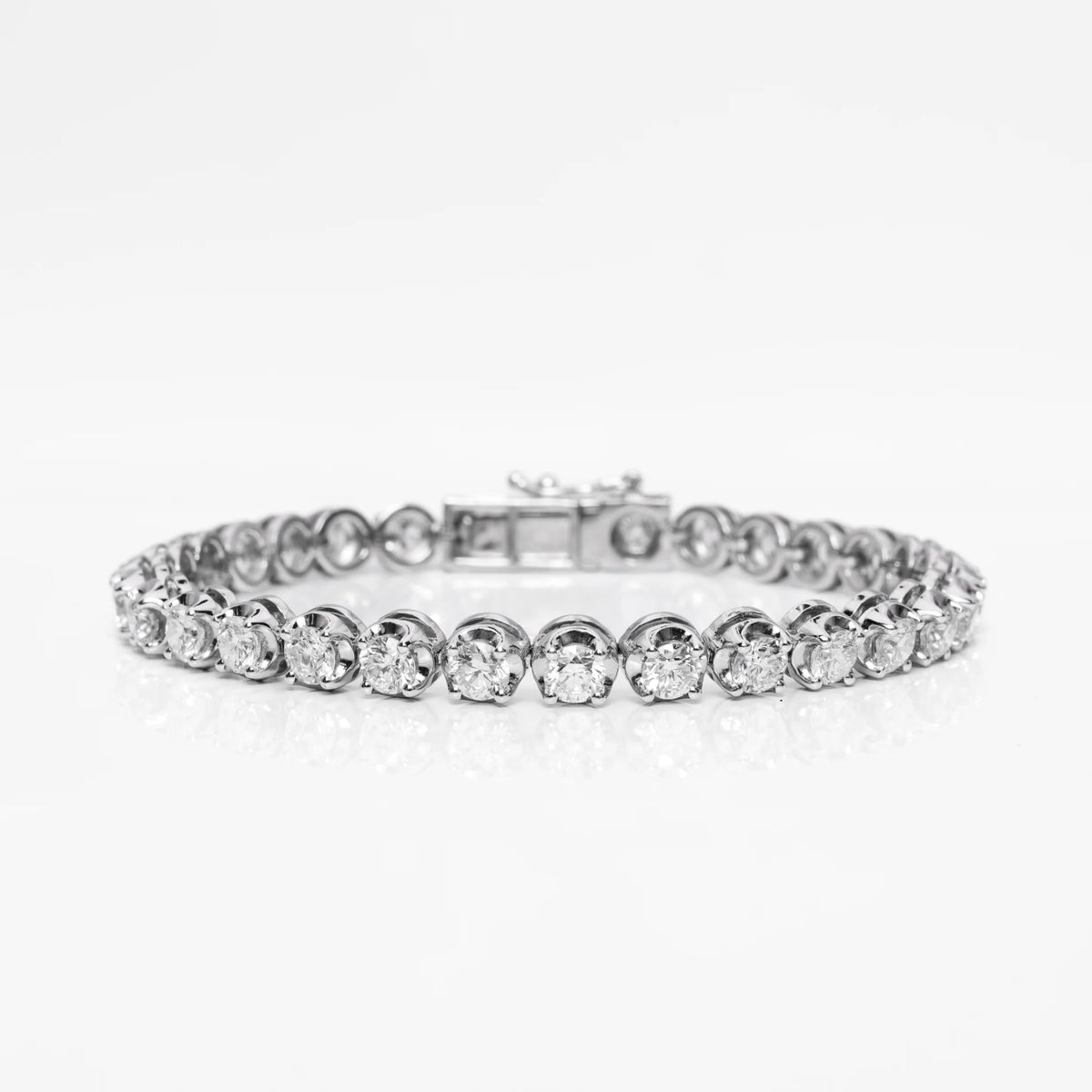 classic cupcake lab diamond tennis bracelet