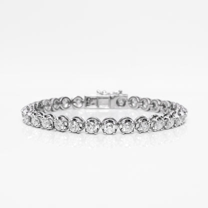 Classic Cupcake Diamond Tennis Bracelet