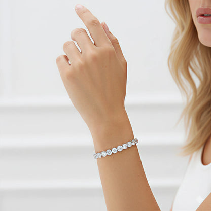 Classic Cupcake Diamond Tennis Bracelet
