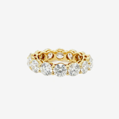 5.26CT Round Diamond Eternity Band WG