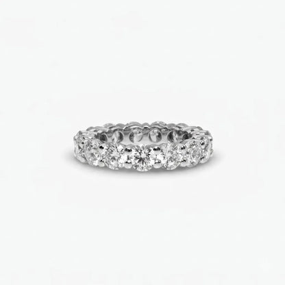 3CT Round Diamond Eternity Band