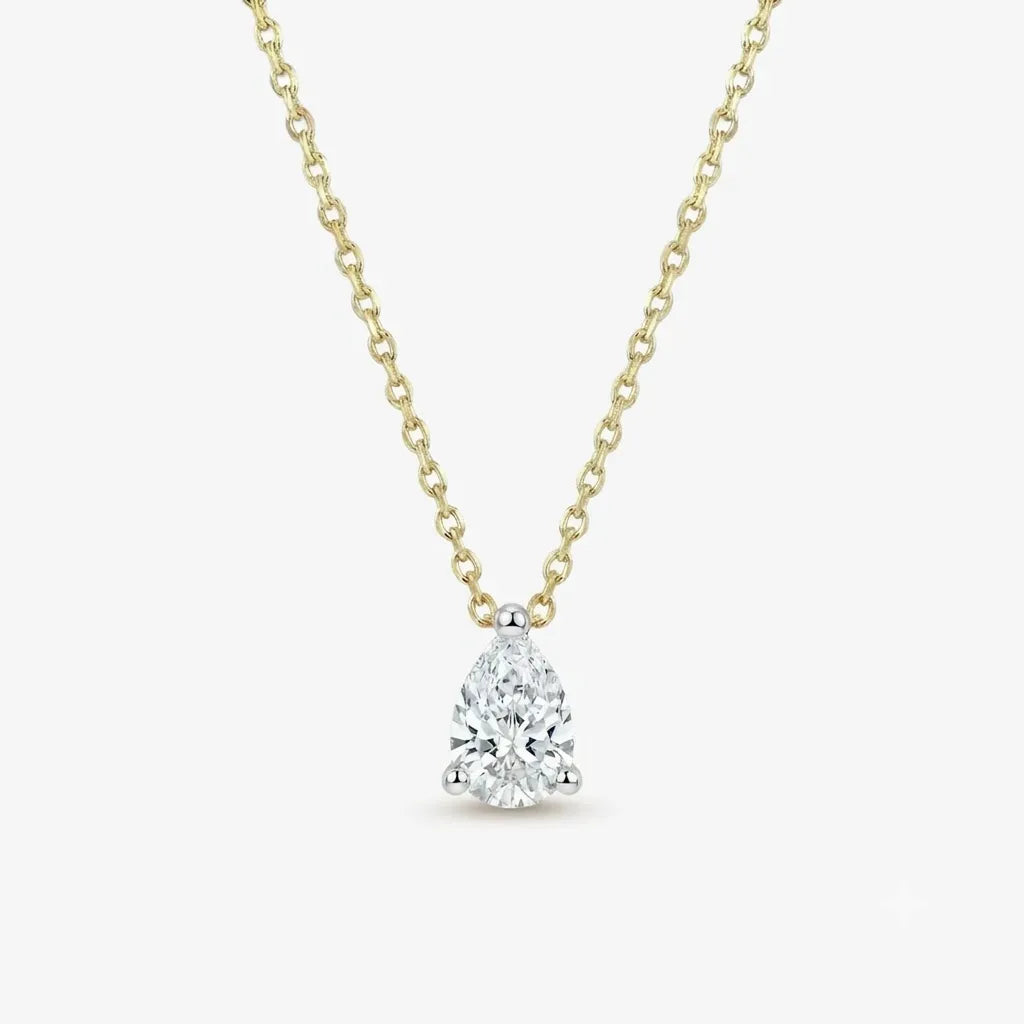 Pear Pendant Necklace