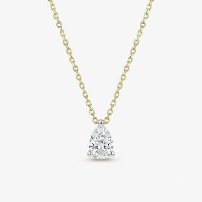 Pear Pendant Necklace