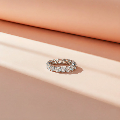 3 ct Round Diamond Eternity Band