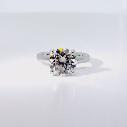 4CT Classic Round Diamond Solitaire
